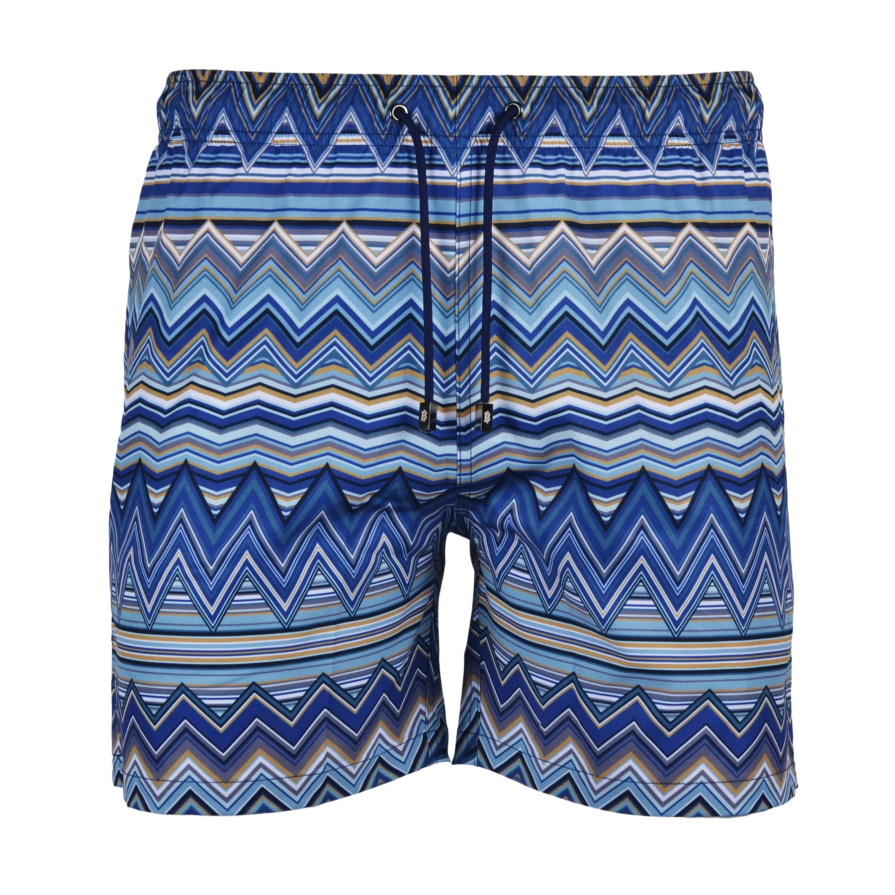 Moda Bandidos Multi Zig Shorts - Blue